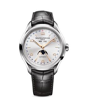 Baume & Mercier Clifton Automatic Moon Phase Watch, 43mm