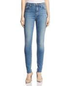 J Brand Carolina Super High Rise Skinny Jeans In Delphi