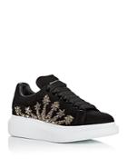 Alexander Mcqueen Women's Oversized Embellished Sneakers