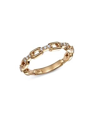 Bloomingdale's Diamond Chain Band In 14k Yellow Gold, 0.15 Ct. T.w. - 100% Exclusive