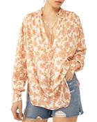 Free People Mia Floral Print Tunic