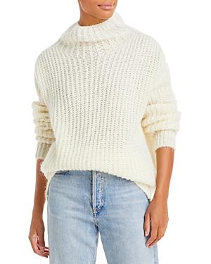 Vanessa Bruno Shirley Ribbed Mockneck Sweater