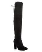 Charles By Charles David Sycamore Faux Suede Over-the-knee Heeled Tall Boots - Compare At $139