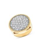 Bloomingdale's Diamond Cluster Statement Ring In 14k Yellow Gold, 2.0 Ct. T.w. - 100% Exclusive