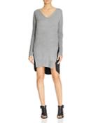French Connection Aries Mixed Media Sweater Dress