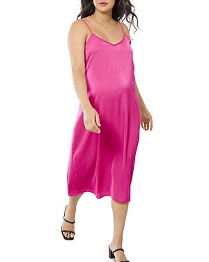 Ingrid & Isabel Maternity Satin Slip Dress