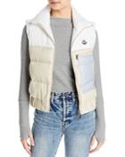 Moncler Criel Colorblocked Puffer Vest