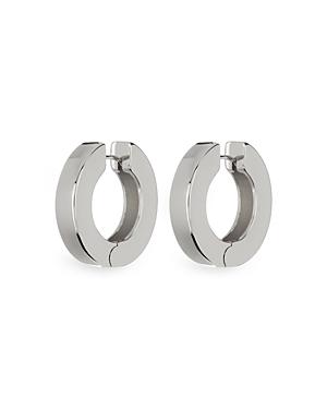 Luv Aj Coco Square Edged Hinged Hoop Earrings