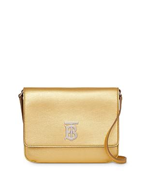 Burberry Monogram Leather Flat Crossbody