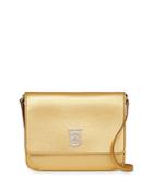 Burberry Monogram Leather Flat Crossbody