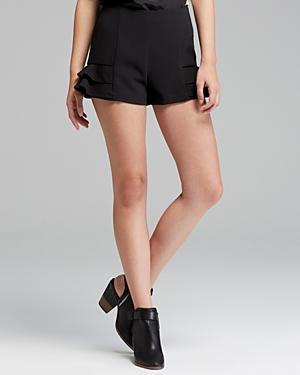 Twelfth Street By Cynthia Vincent Shorts - Ruffle Silk