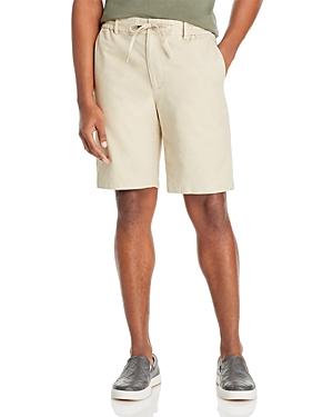 Vince Linen Blend Slim Fit Desert Sand Shorts