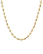 Adinas Jewels Mariner Chain Necklace In 14k Gold Plated Sterling Silver, 15
