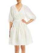 3.1 Phillip Lim Plisse Voile Wrap Dress
