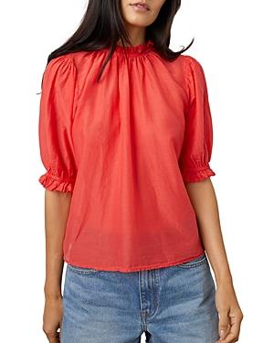Velvet By Graham & Spencer Kaitlyn Ruffle Top