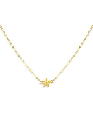 Adinas Jewels Flower Pendant Necklace, 14-17