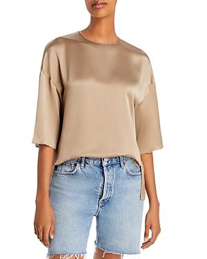 Vince Silk Short Sleeve Tee (54% Off) - Comparable Value $285