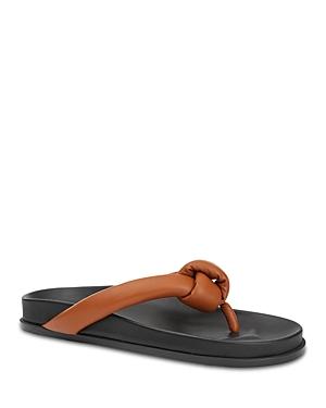 Lafayette 148 New York Women's Bristol Almond Toe Thong Sandals