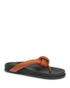 Lafayette 148 New York Women's Bristol Almond Toe Thong Sandals
