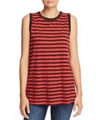 Current/elliott The Easy Striped Muscle Tank