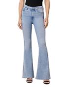 Hudson Holly High Rise Flared Jeans In Bright Mom