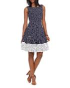Lauren Ralph Lauren Polka-dot Print Dress