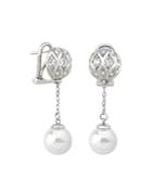 Majorica 10mm Simulated Pearl Drop Earrings