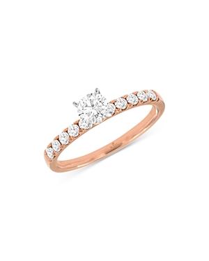 Bloomingdale's Luxe Collection Diamond Solitaire Ring In 14k Rose Gold, 0.70 Ct. T.w. - 100% Exclusive