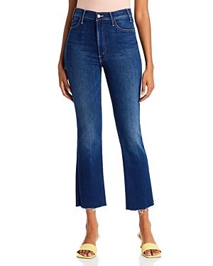 Mother The Hustler Ankle Fray Jeans In Home Movie