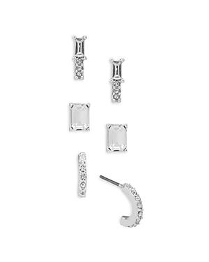 Lauren Ralph Lauren Baguette Sparkle Earrings, Set Of 3