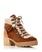 See By Chloe Women's Eileen Shearling Hiking Boots