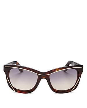 Givenchy Wire Square Sunglasses, 55mm
