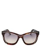 Givenchy Wire Square Sunglasses, 55mm
