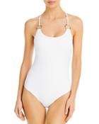 Max Mara Lampada Ring Detail One Piece Swimsuit