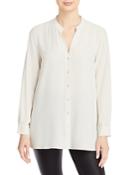 Eileen Fisher Matte Silk Shirt