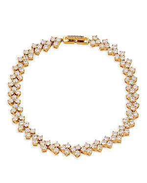 Nadri Social Lights Cubic Zirconia Lace Line Bracelet