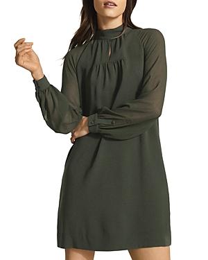 Reiss Leah Chiffon Shift Dress