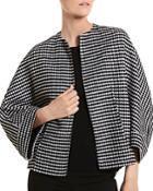 Michael Michael Kors Dogtooth Dolman Cookie Jacket