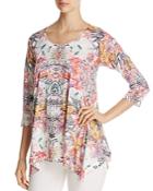 Nally & Millie Tropical Floral Print Tunic - 100% Exclusive