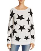 Alice + Olivia Bao Embellished Star Sweater