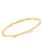 Alberto Amati 14k Yellow Gold Polished Bangle Bracelet