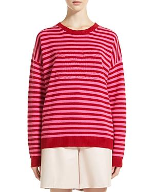 Max Mara Aster Cashmere Striped Sweater