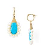 Beck Jewels Lolita Cultured Freshwater Pearl Drop Earrings