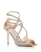 Jimmy Choo Women's Ivette 85 Glitter High-heel Sandals