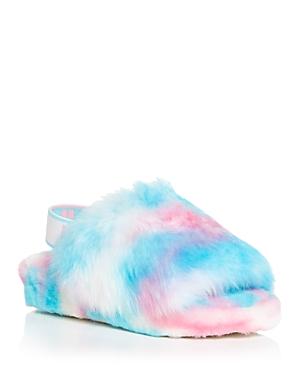Ugg Women's Fluff Yeah Pride Shearling Slingback Slippers