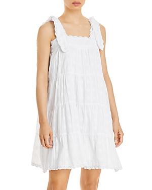 Aqua Lace Trim Tiered Babydoll Dress - 100% Exclusive