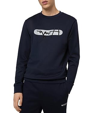Hugo Dicago French Terry Cotton Sweatshirt