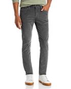 Frame L'homme Skinny Fit Corduroy Jeans In Saville Gray