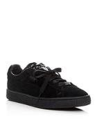 Puma Basket Jewelled Lace Up Sneakers