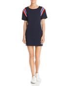 Pam & Gela Stripe-inset T-shirt Dress